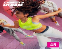 Hot Sale LesMills Q4 2021 SH BAM 45 releases New Release DVD, CD & Notes